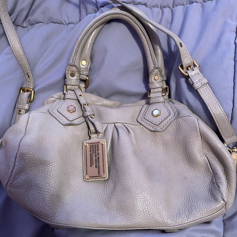 Marc by Marc Jacobs Taupe Baby Groove Bag